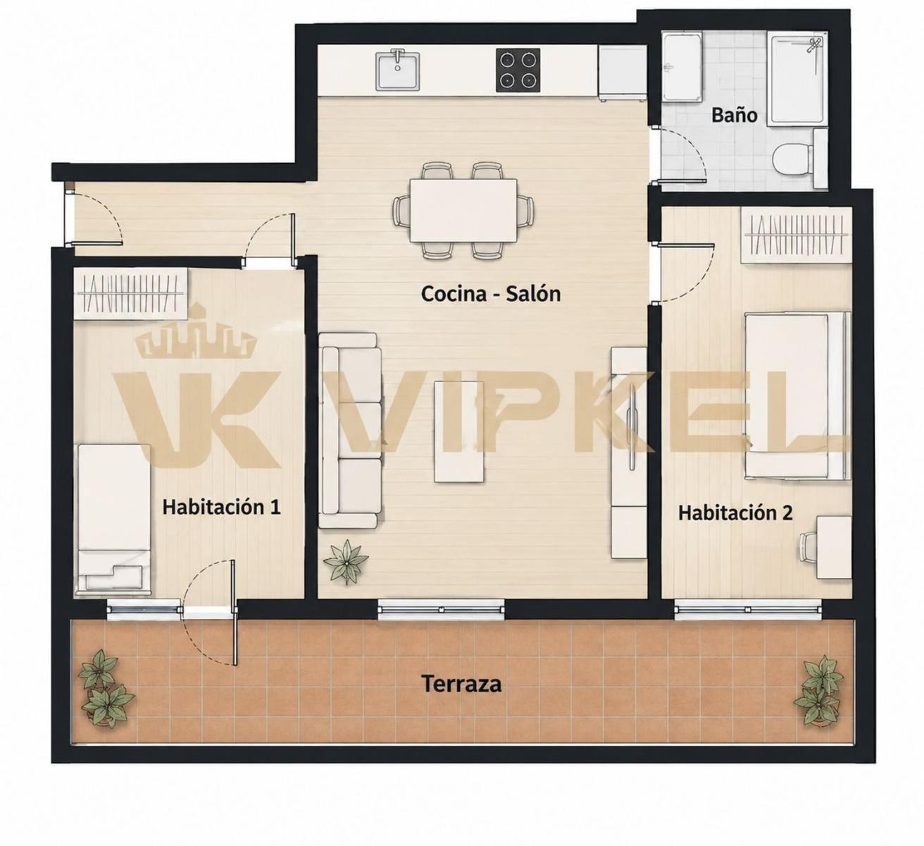 Piso en Venta en Santiago de Compostela