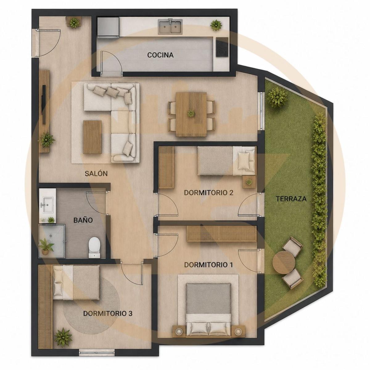 Flat for Sale in Jerez de la Frontera