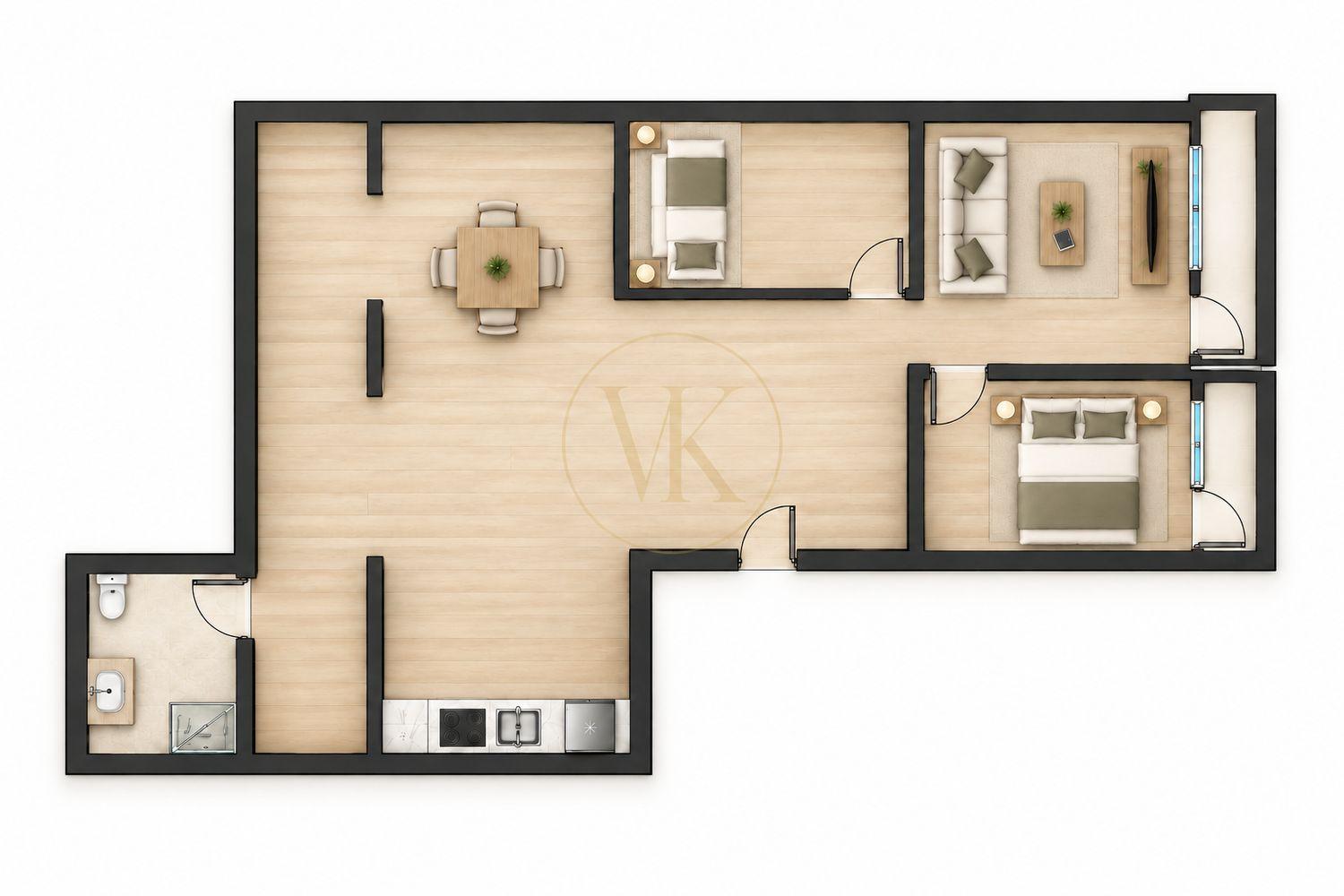 Flat for Sale in Ferrol