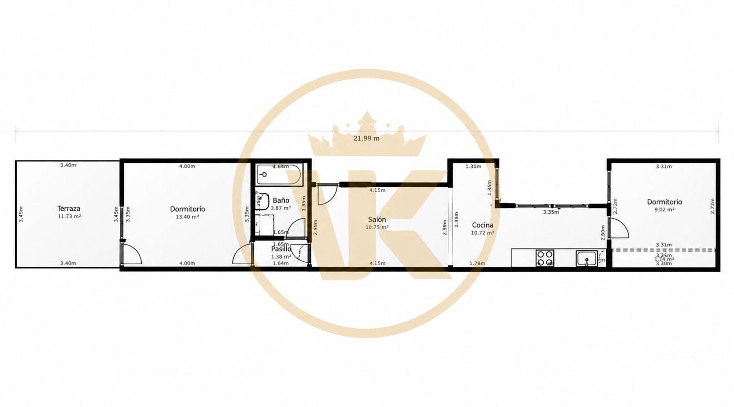 Flat for Sale in La Coruña