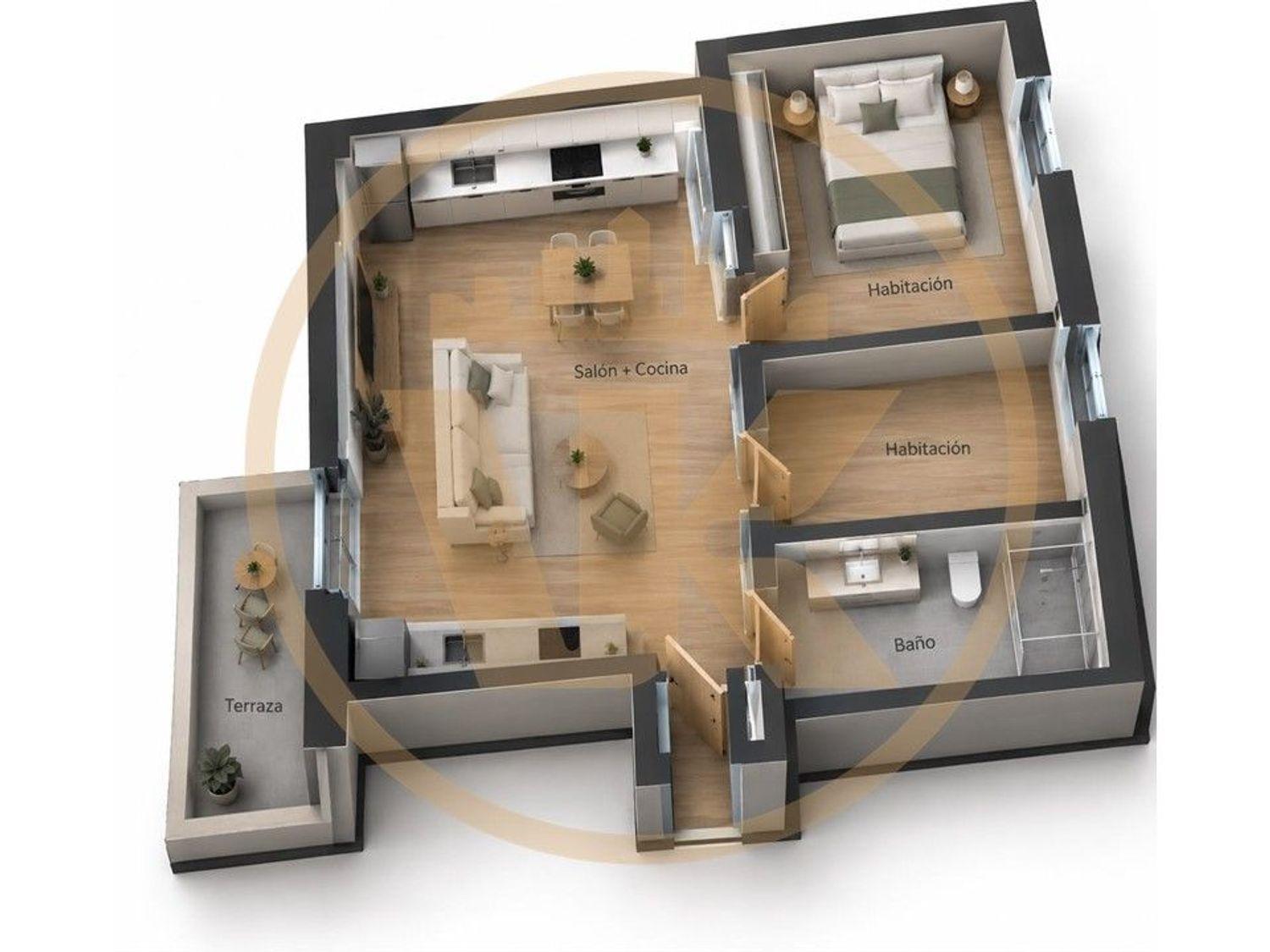 Penthouse for Rent in Ferrol