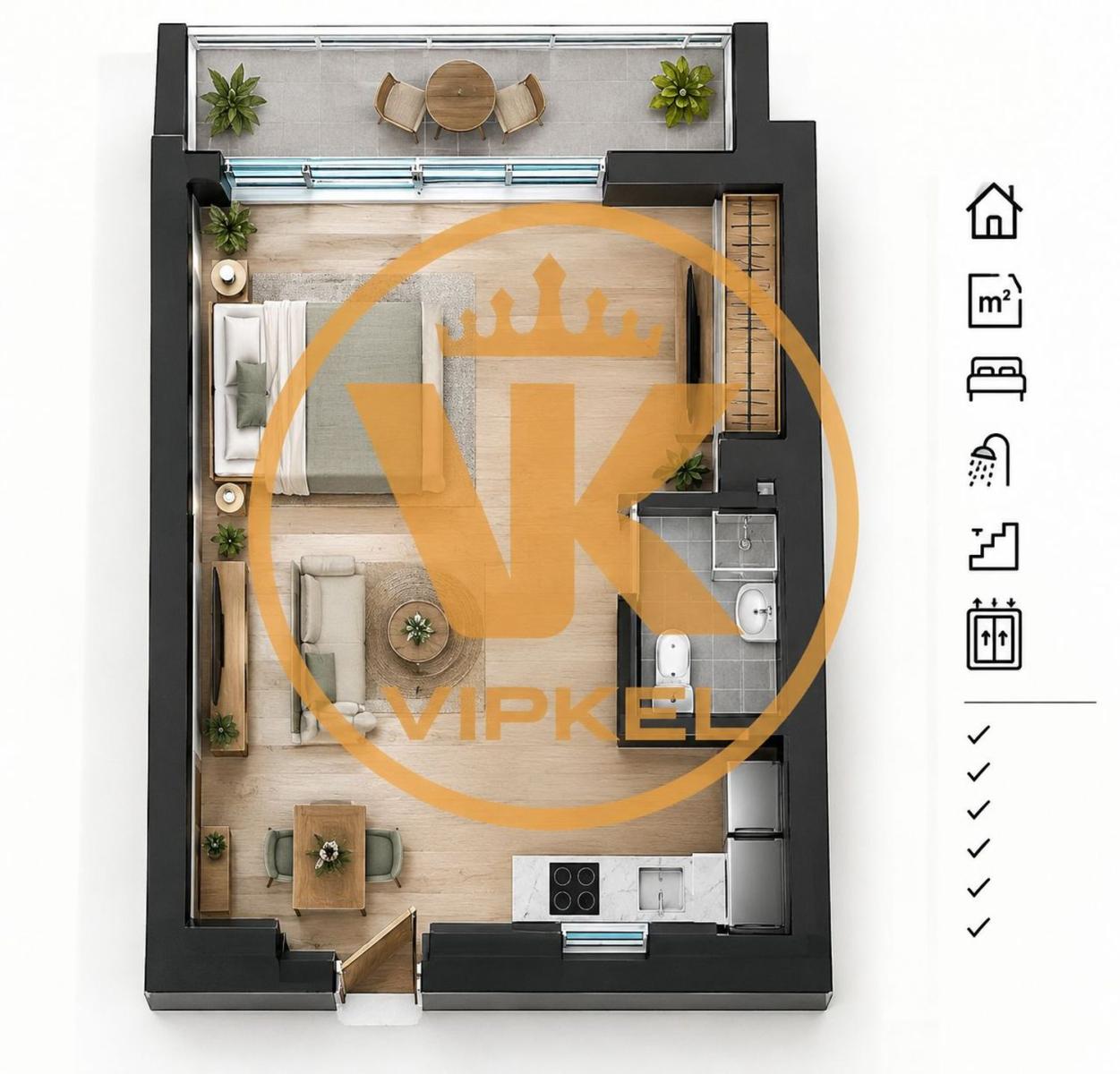 Studio for Sale in Icod de los Vinos