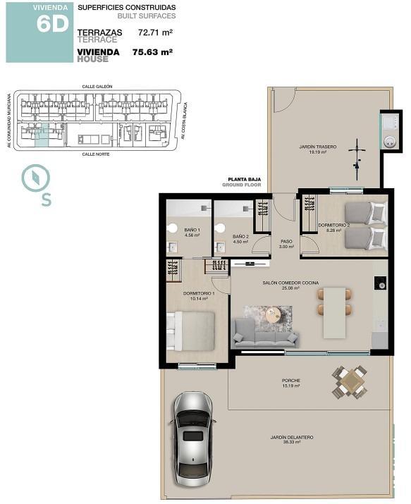 Bungalow for Sale in Pilar de la Horadada