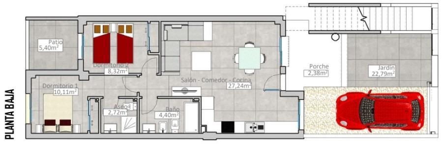 Bungalow en Venta en Cox