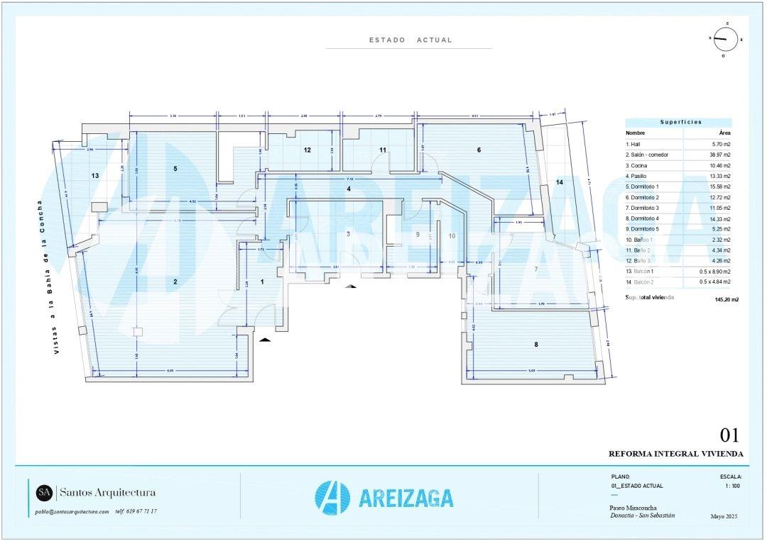 Flat for Sale in San Sebastián
