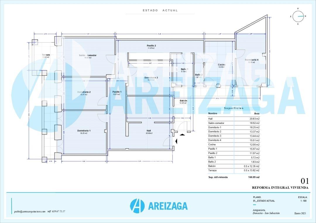 Flat for Sale in San Sebastián