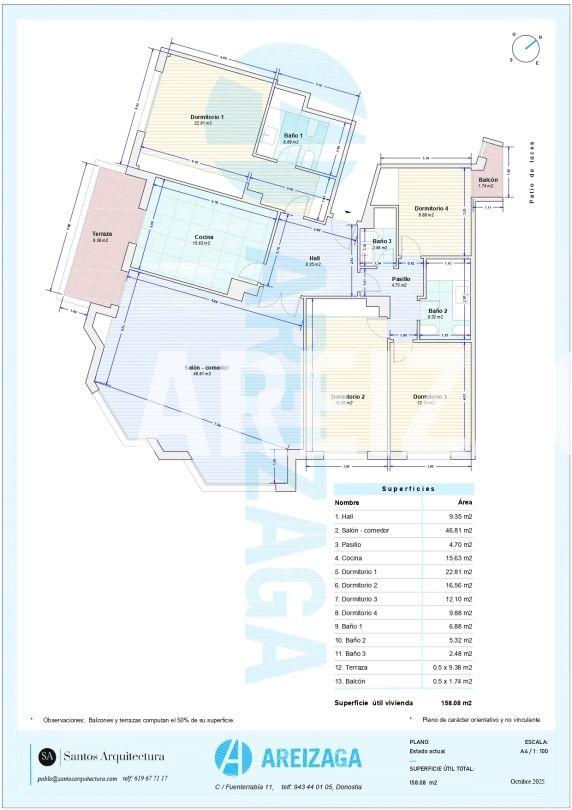 Flat for Sale in San Sebastián