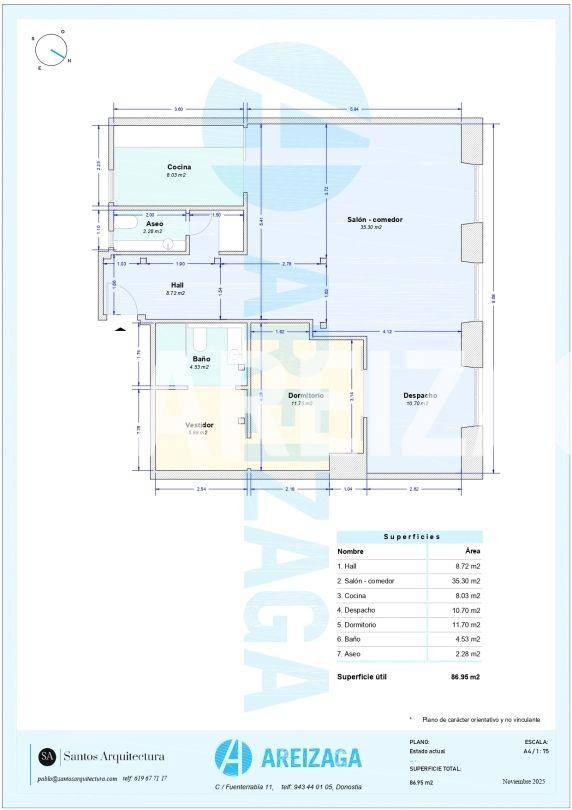 Flat for Sale in San Sebastián