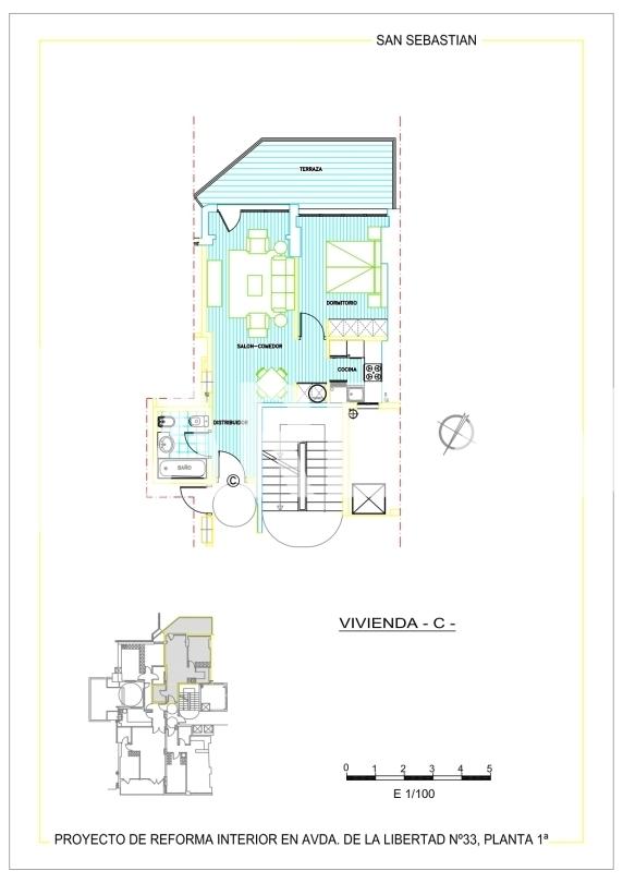 Flat for Sale in San Sebastián