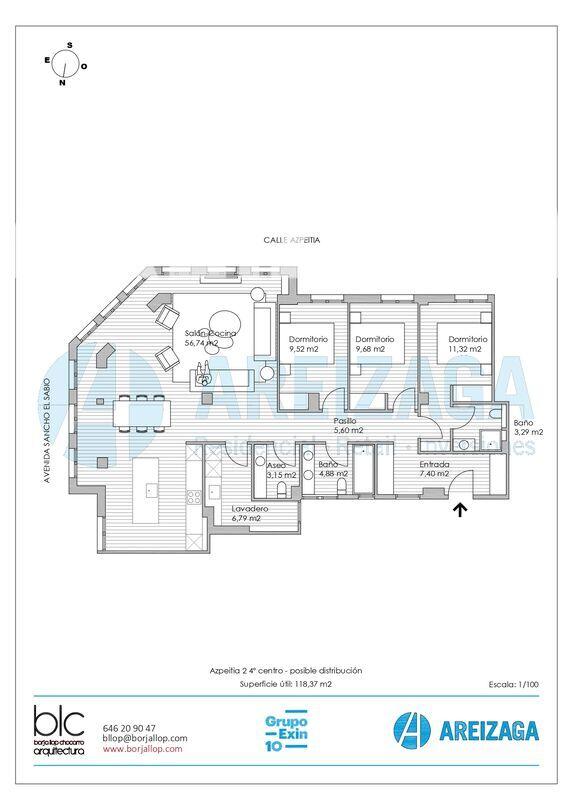 Flat for Sale in San Sebastián