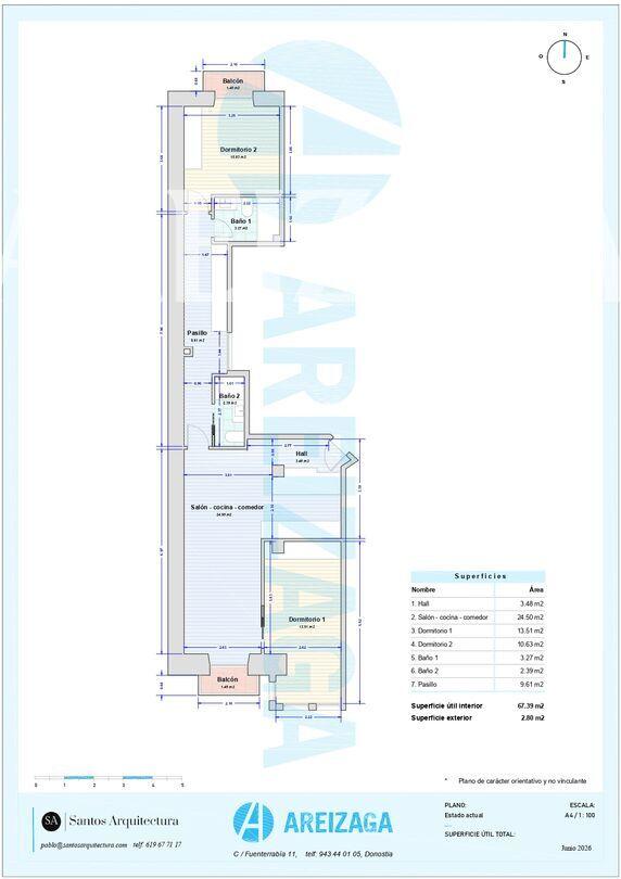 Flat for Sale in San Sebastián