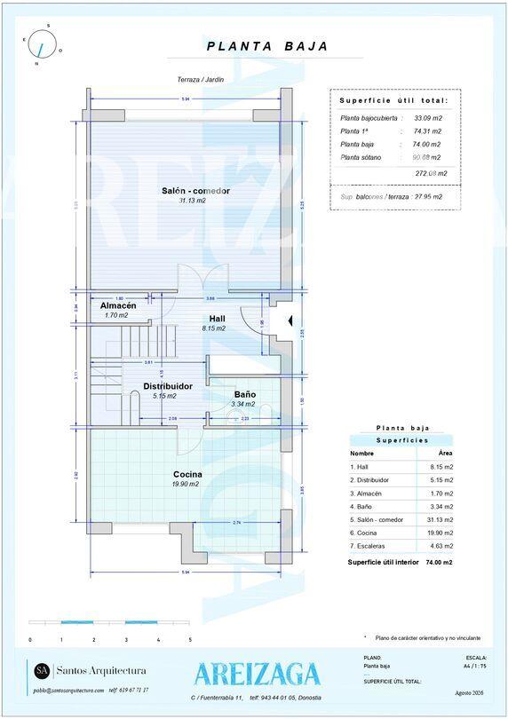 Casa en Venta en San Sebastián