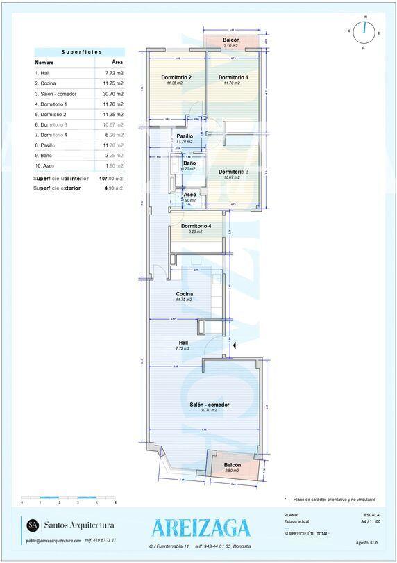 Flat for Sale in San Sebastián
