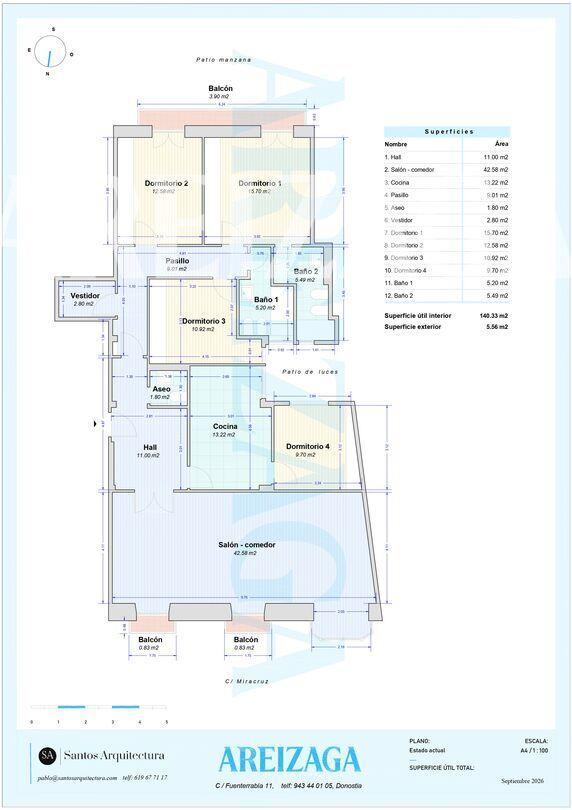 Flat for Sale in San Sebastián