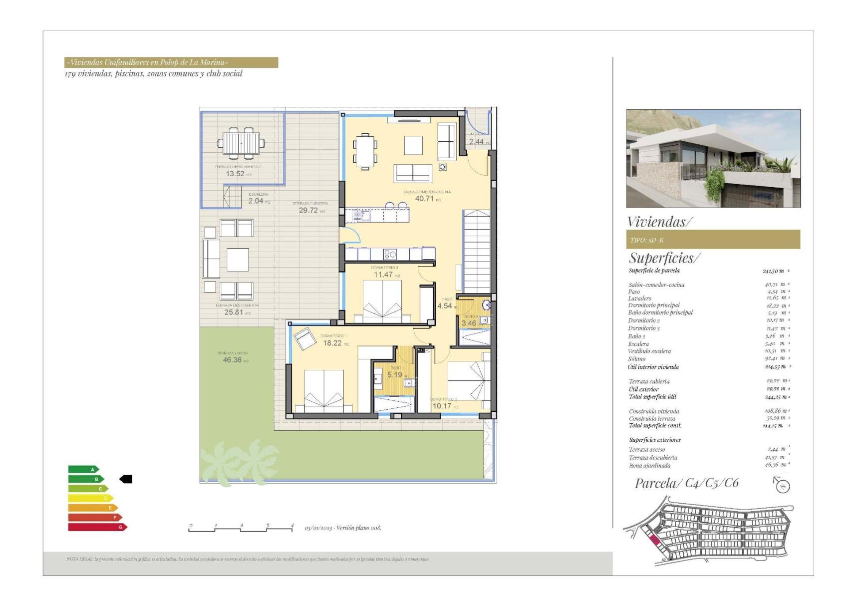 Villa en Venta en Polop
