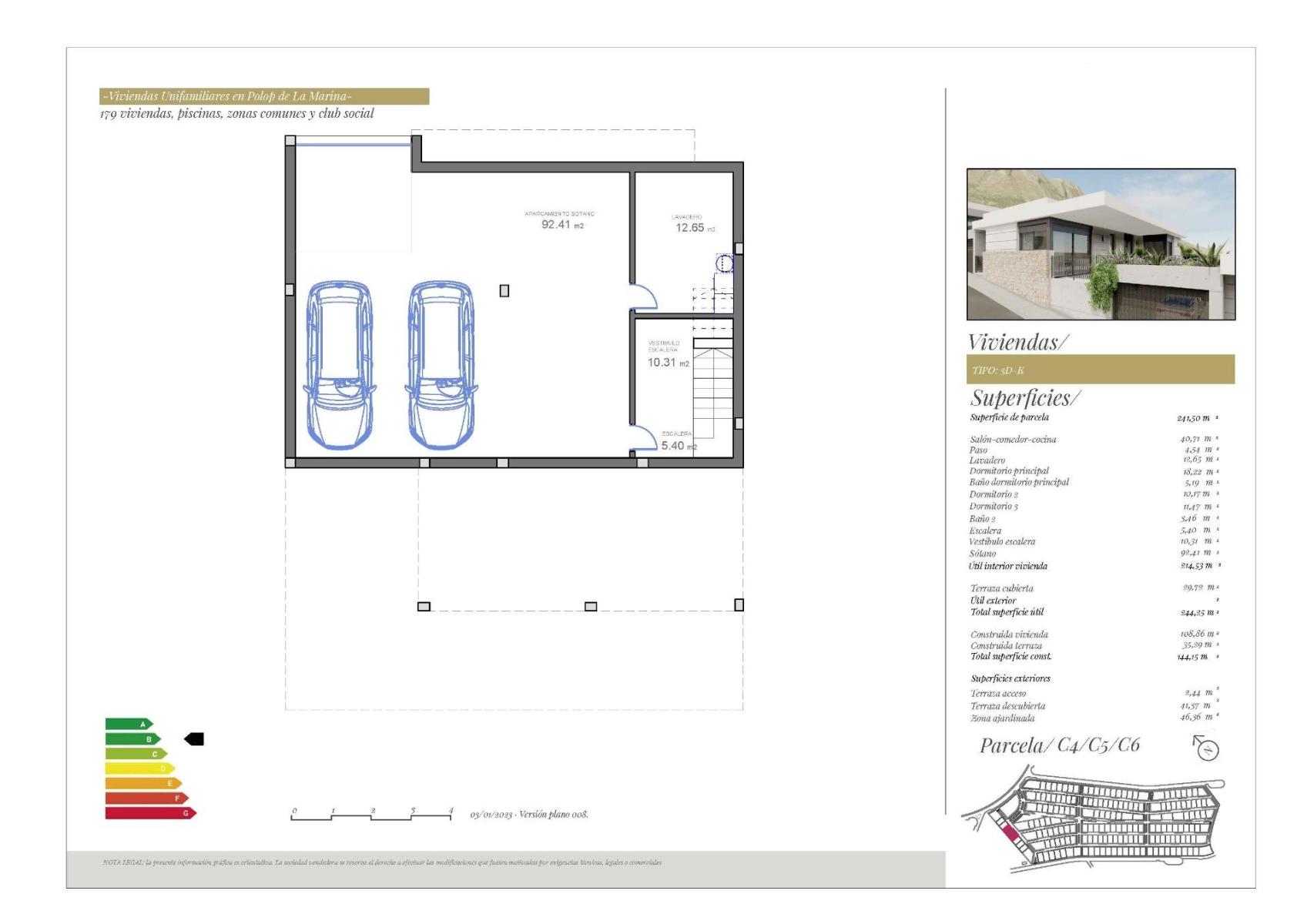 Villa en Venta en Polop