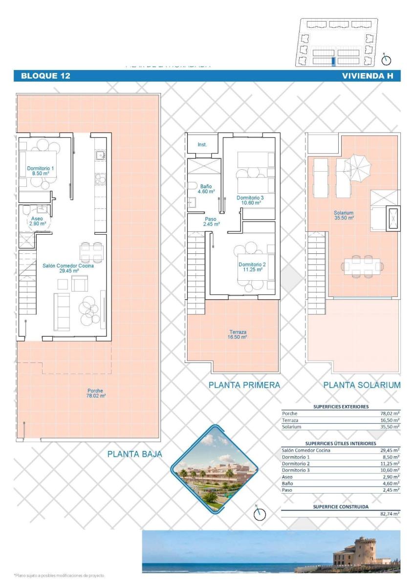 Pareado en Venta en Pilar de la Horadada