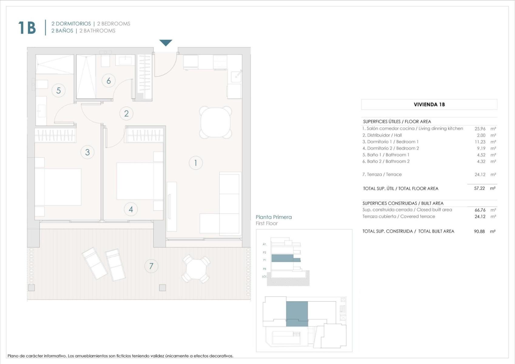 Apartamento en Venta en Benijófar