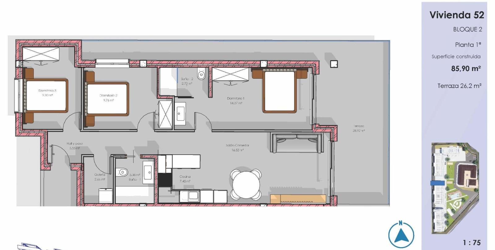 Apartamento en Venta en Guardamar del Segura