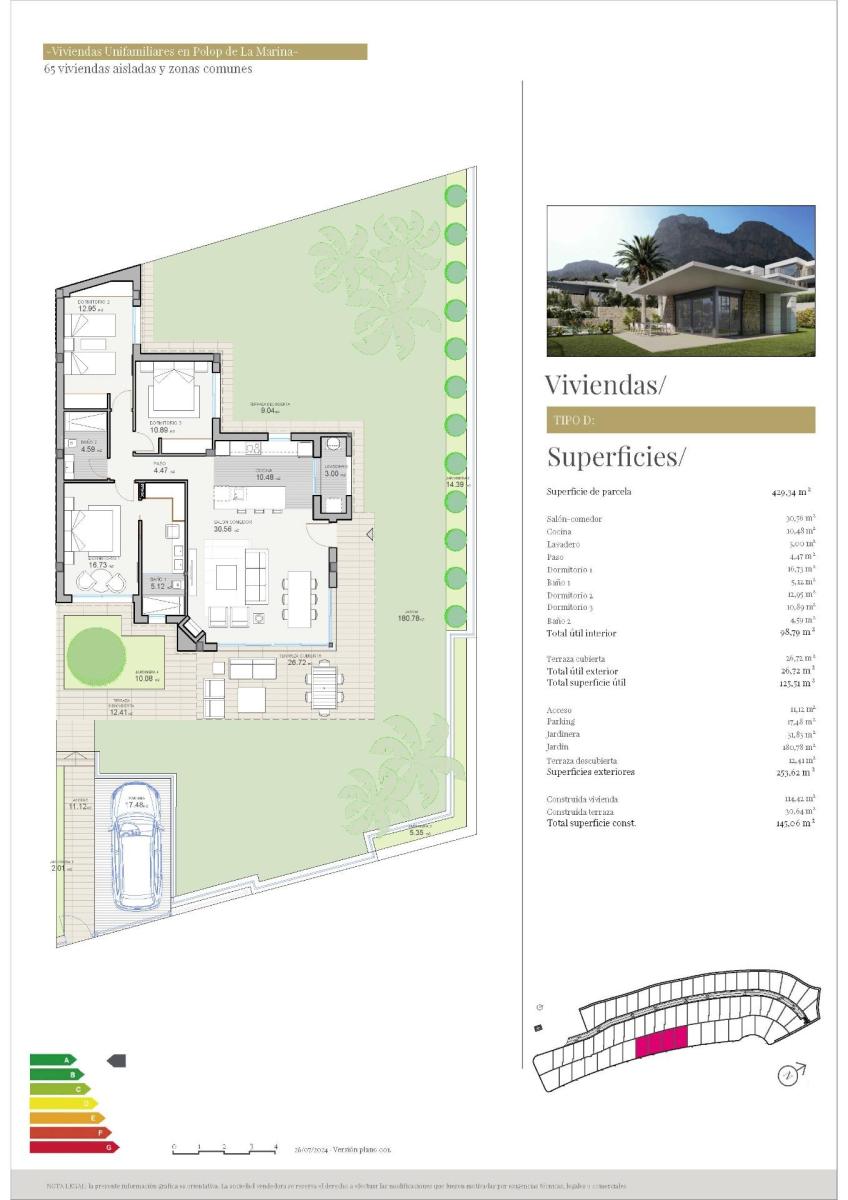 Villa en Venta en Polop