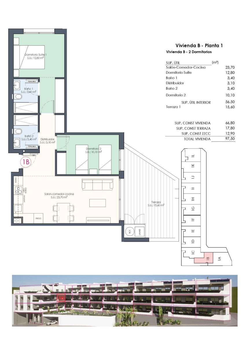 Apartamento en Venta en Benijófar