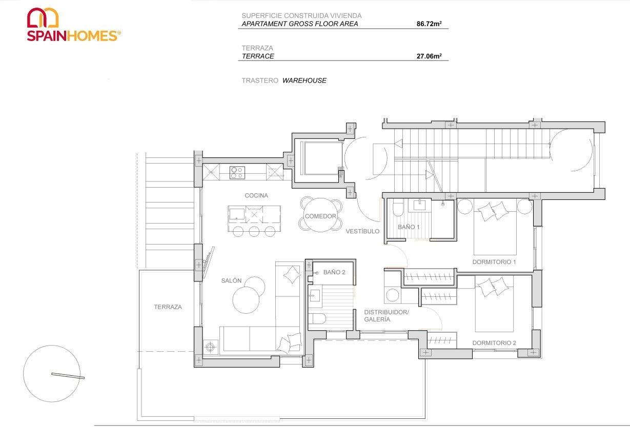 Apartamento en Venta en Torre-Pacheco