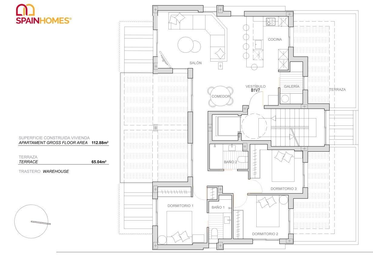 Apartamento en Venta en Torre-Pacheco