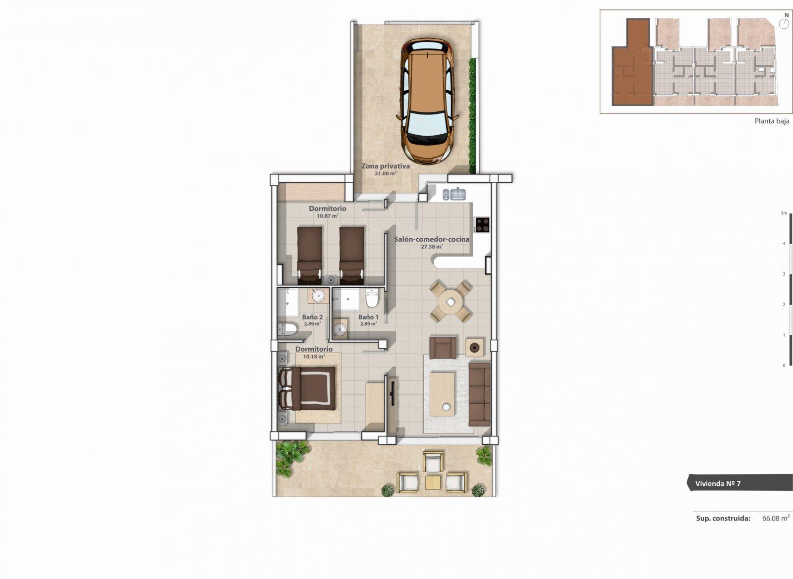 Apartment for Sale in San Pedro del Pinatar