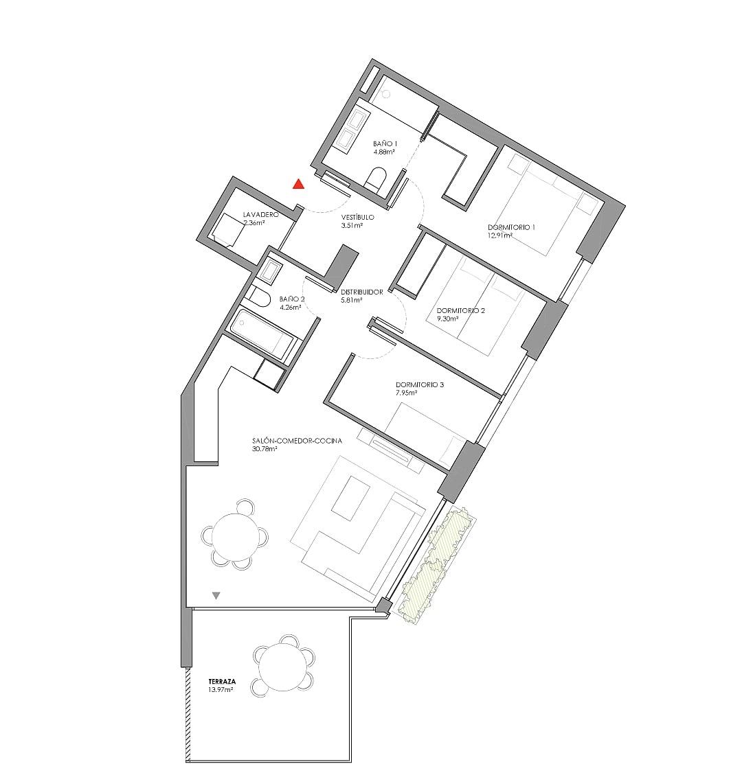 Apartment for Sale in Cubelles