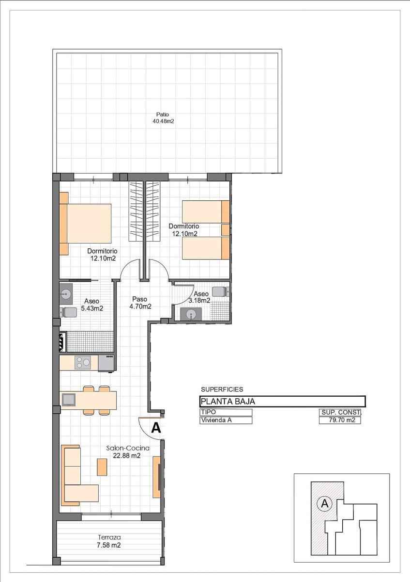 Apartment for Sale in San Pedro del Pinatar