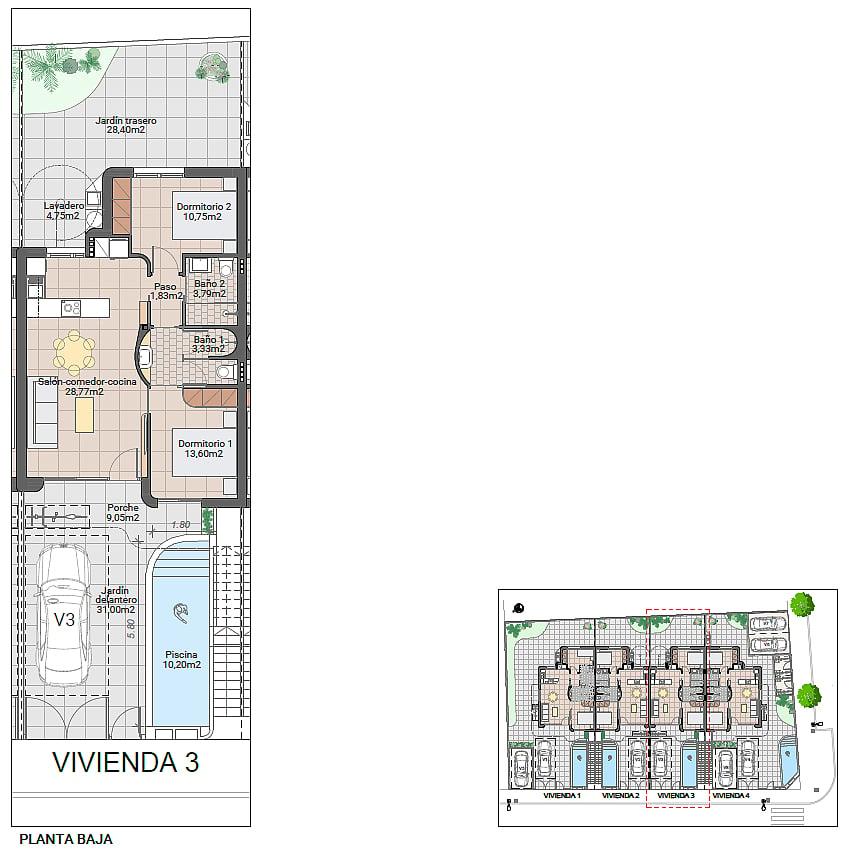 Apartamento en Venta en Pilar de la Horadada