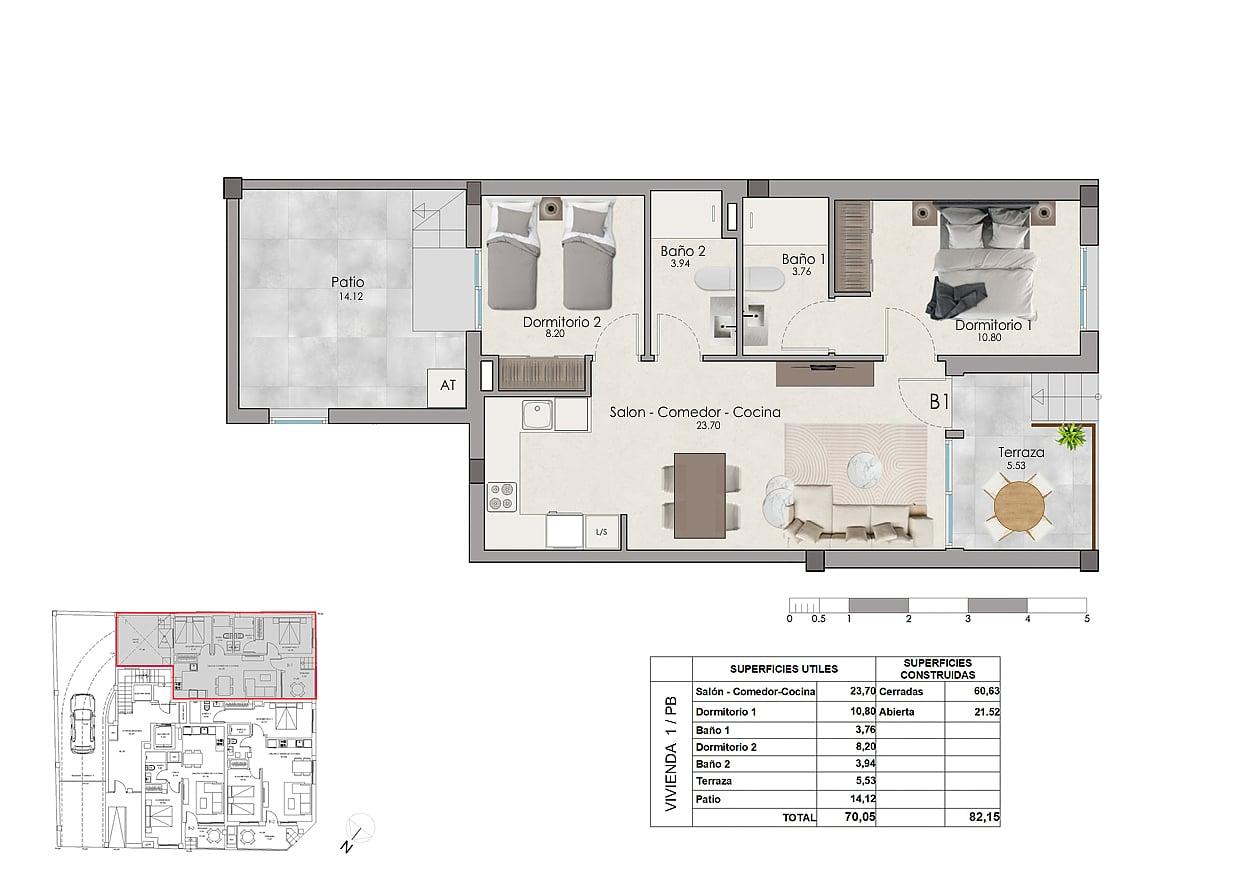 Apartamento en Venta en Santa Pola
