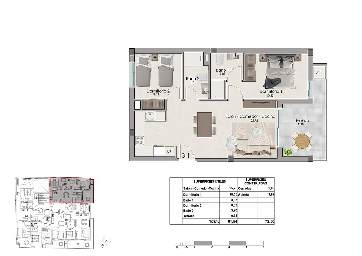 Apartamento en Venta en Santa Pola