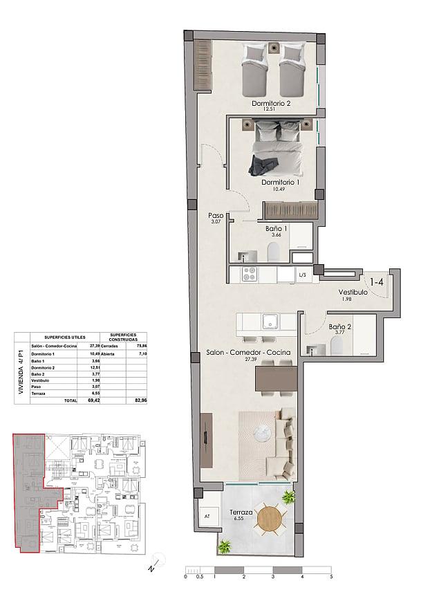 Apartamento en Venta en Santa Pola