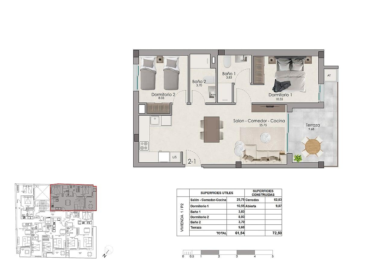 Apartamento en Venta en Santa Pola