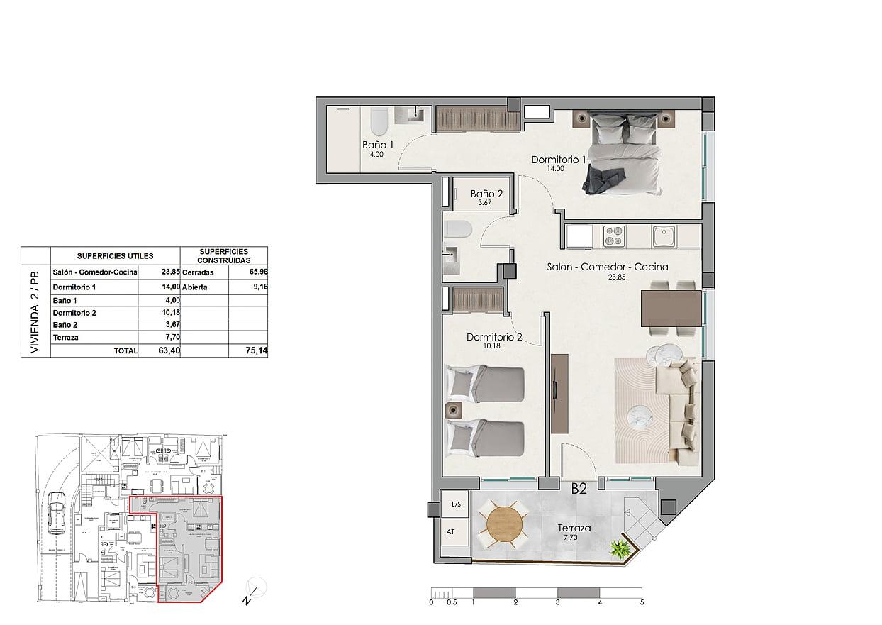 Apartamento en Venta en Santa Pola