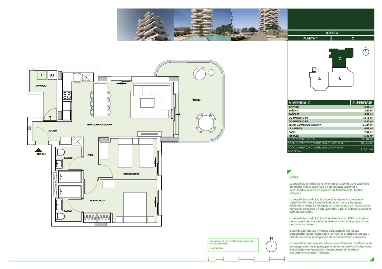 Apartamento en Venta en Calpe
