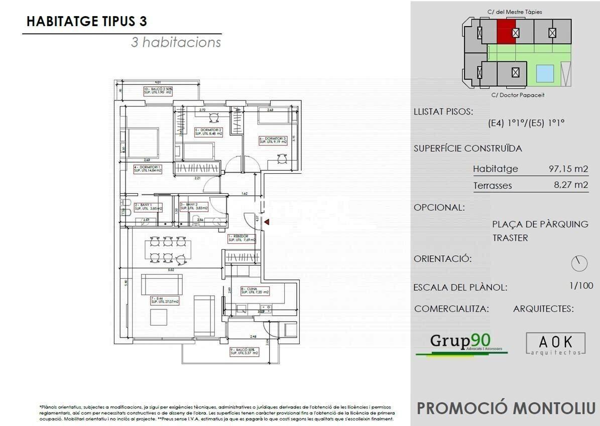 Flat for Sale in Montoliu de Lleida