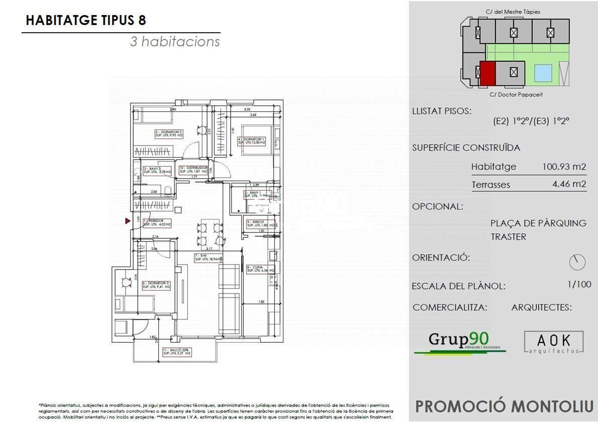 Flat for Sale in Montoliu de Lleida