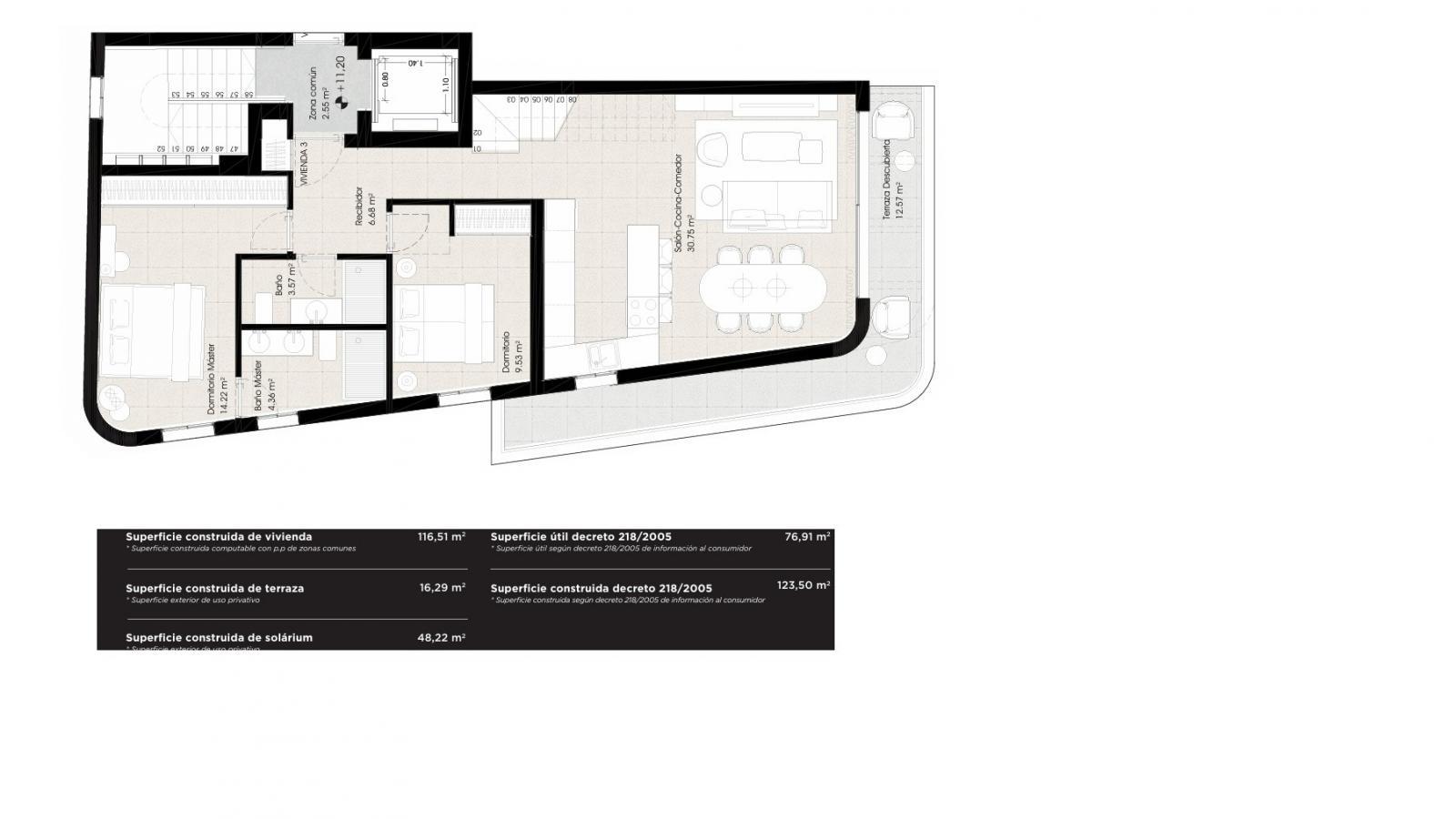 Penthouse for Sale in Málaga