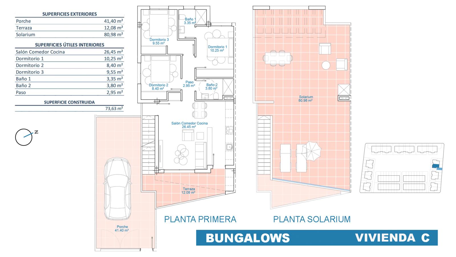 Bungalow en Venta en Pilar de la Horadada