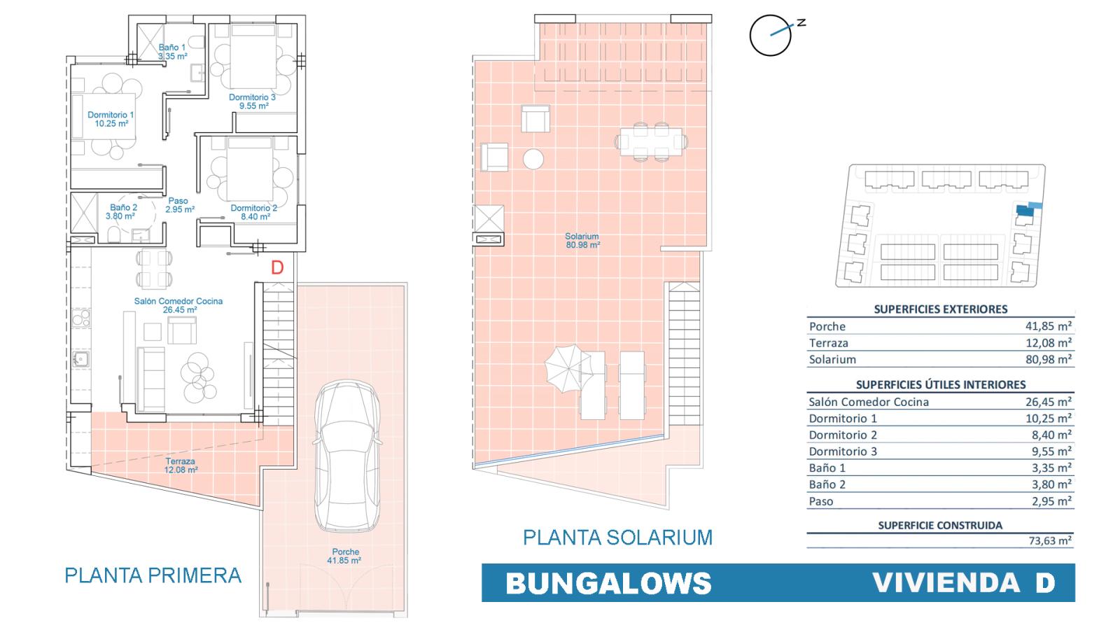 Bungalow en Venta en Pilar de la Horadada