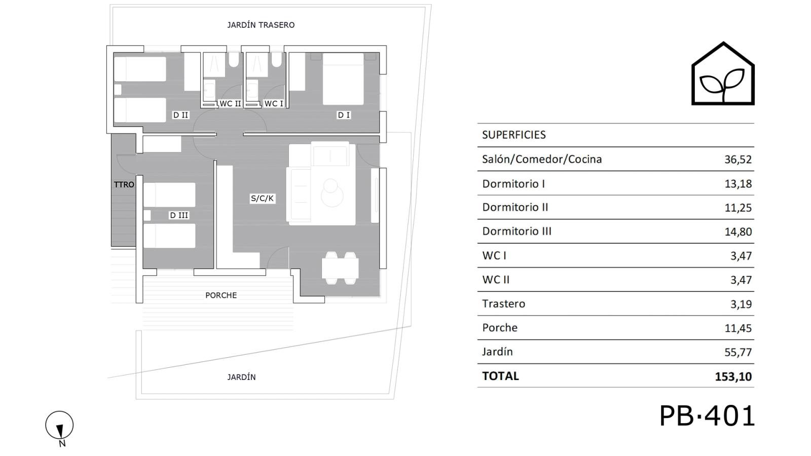 Bungalow en Venta en San Miguel de Salinas