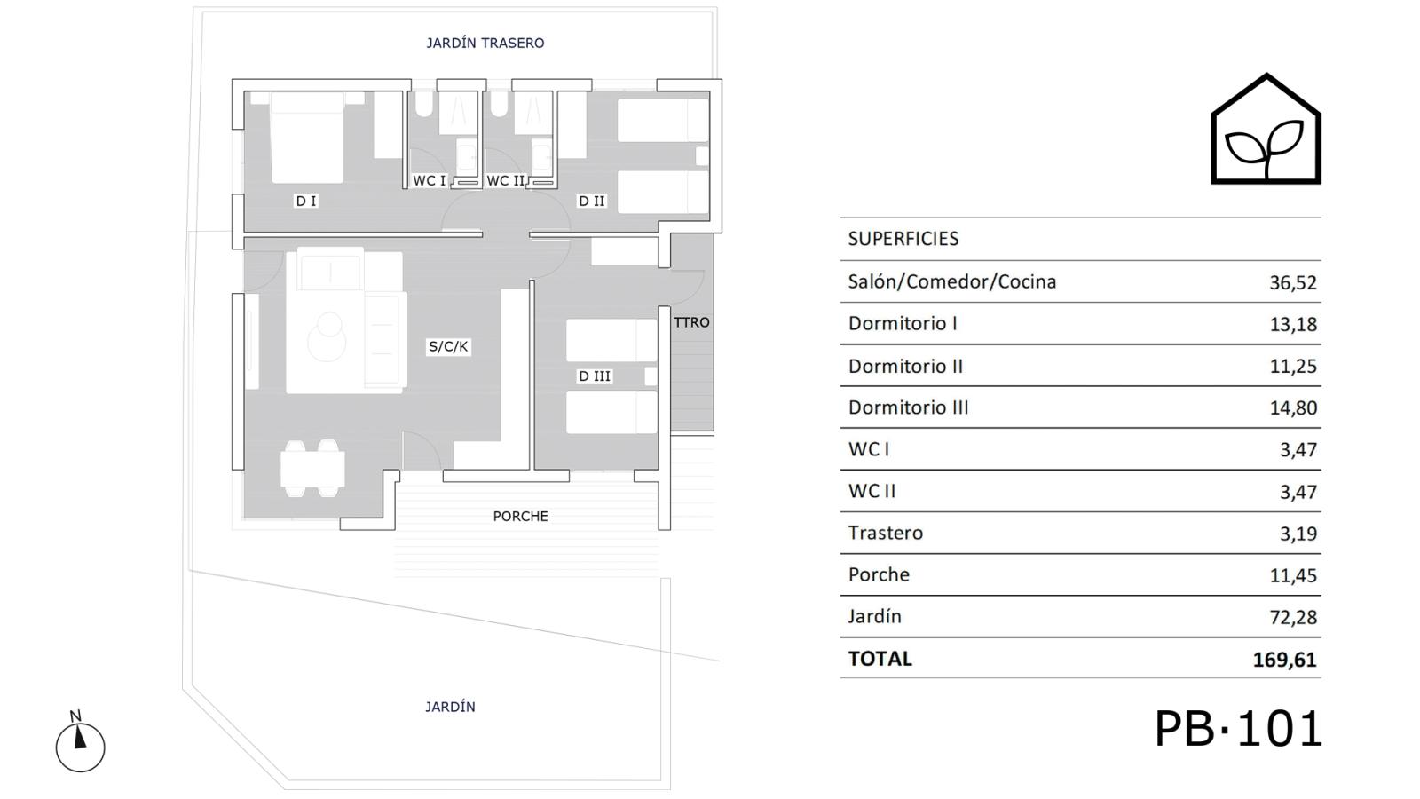 Bungalow en Venta en San Miguel de Salinas