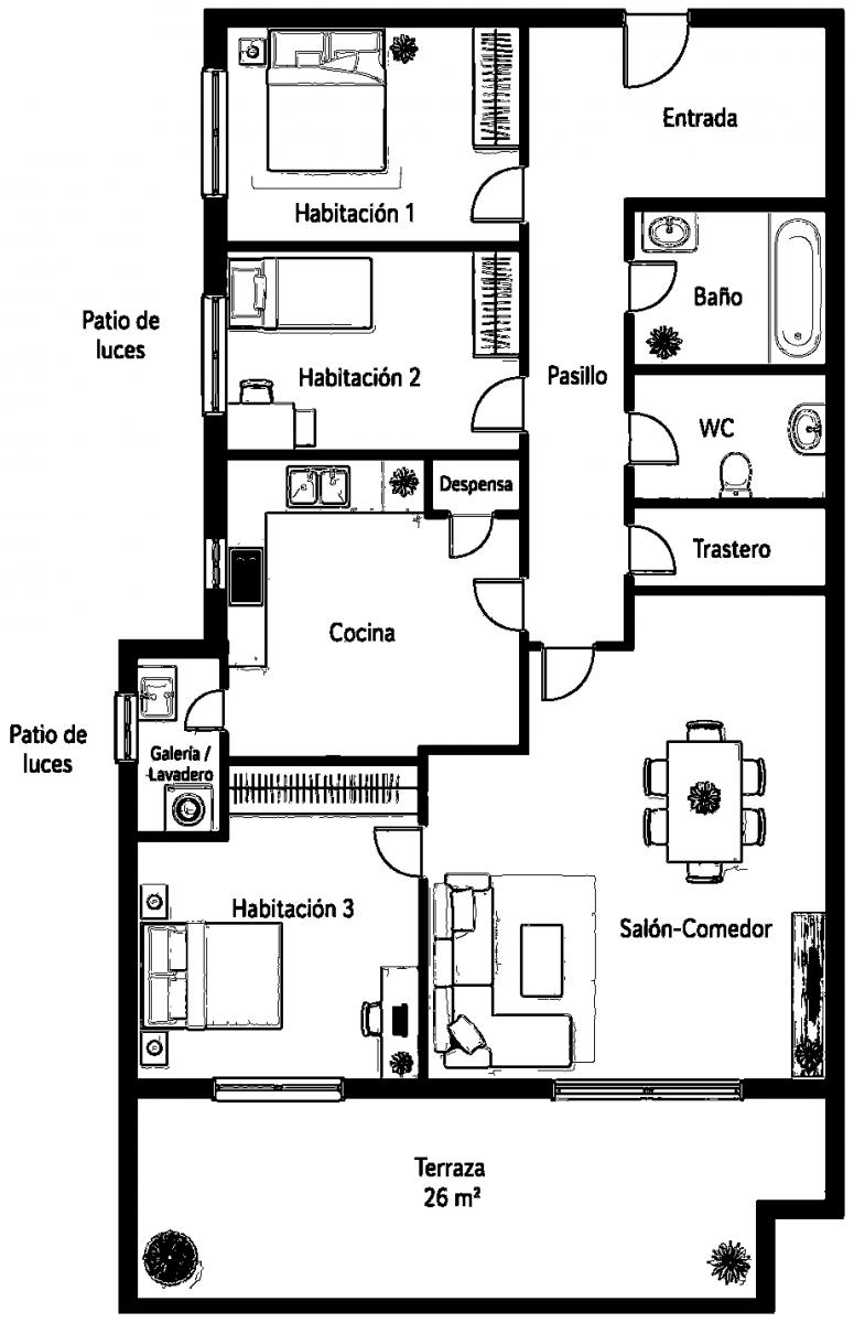 Penthouse for Sale in Alaquàs