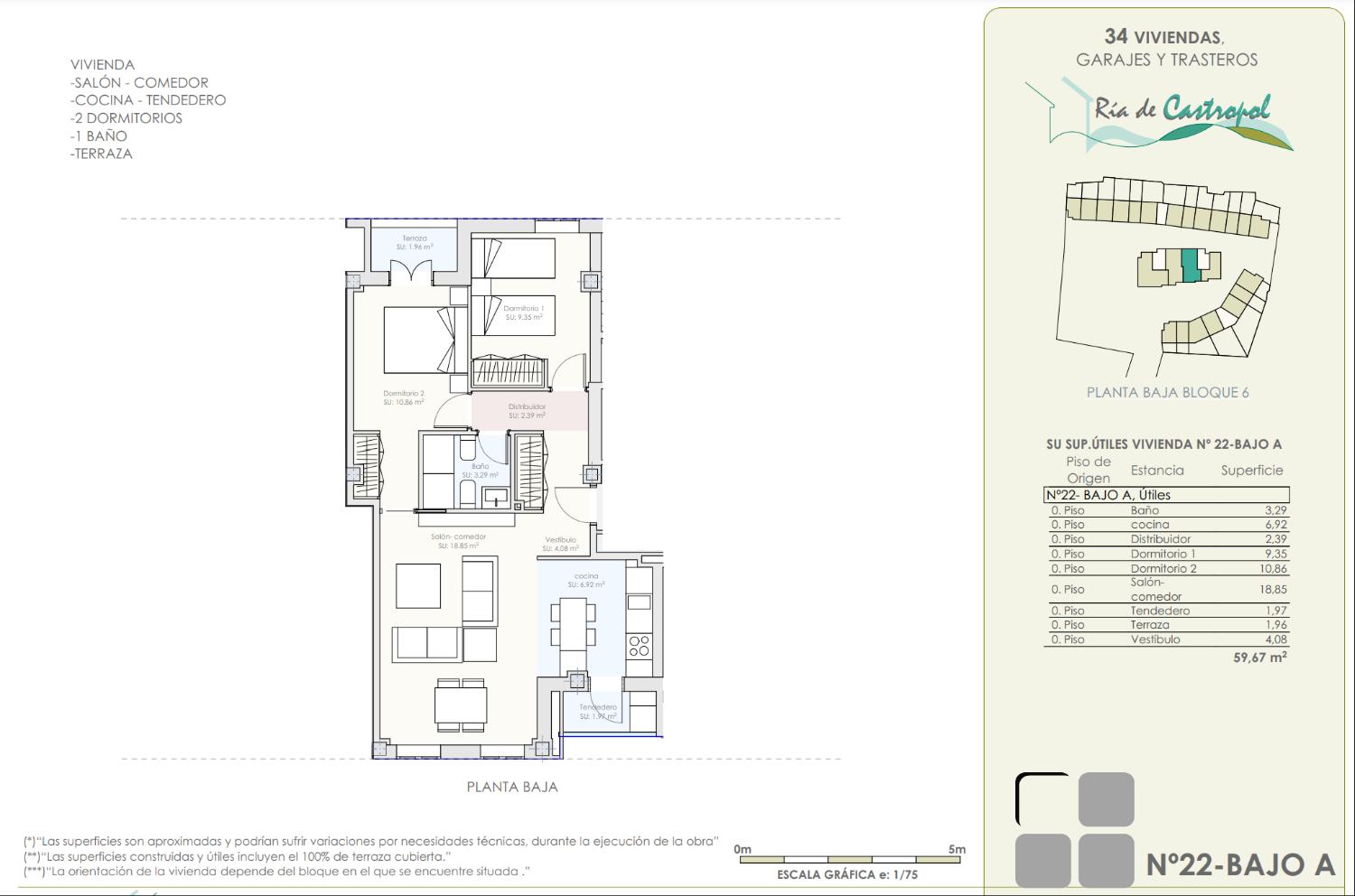 Flat for Sale in Castropol