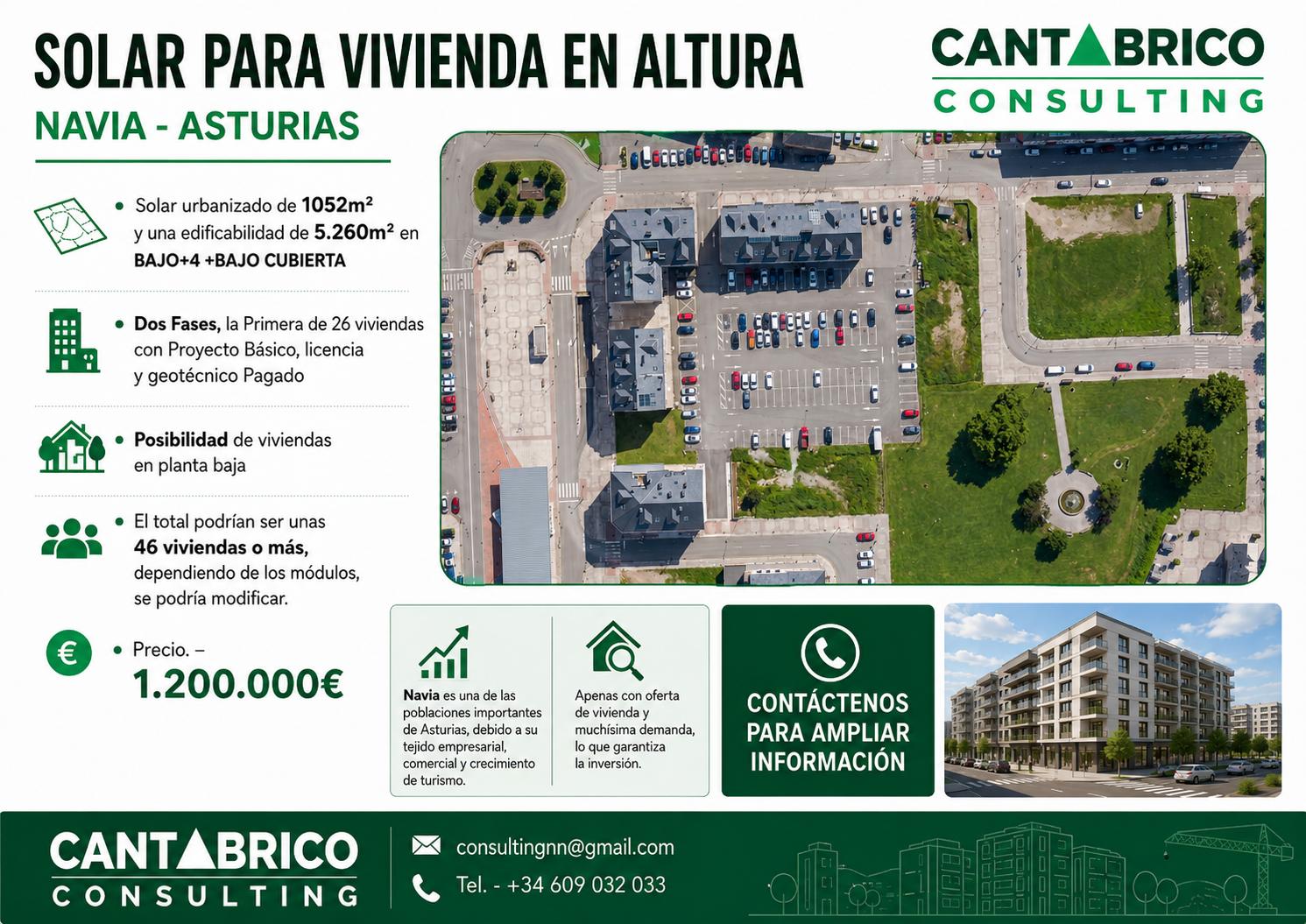 Solar en Venta en Navia