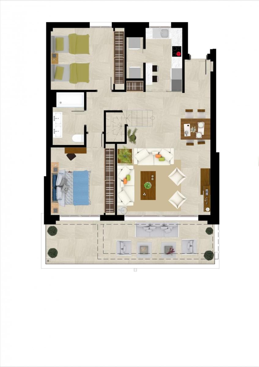 Apartamento en Venta en Mijas