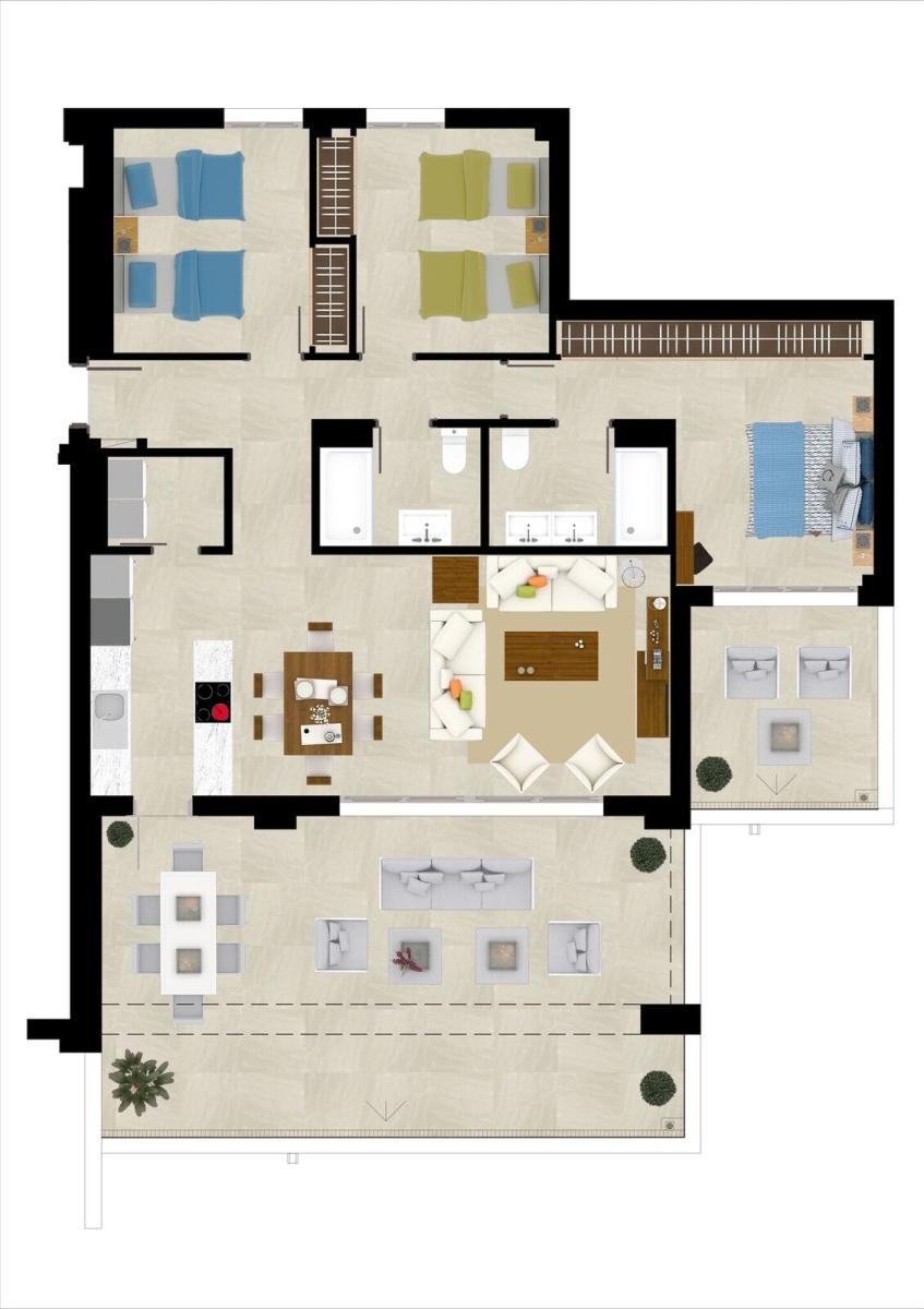 Apartamento en Venta en Mijas