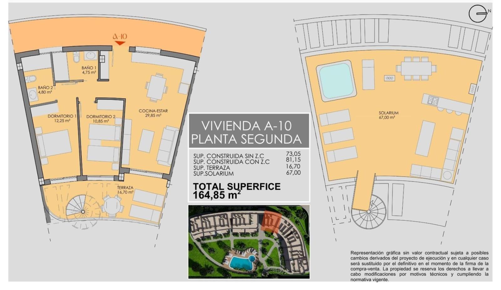 Penthouse for Sale in Los Alcázares
